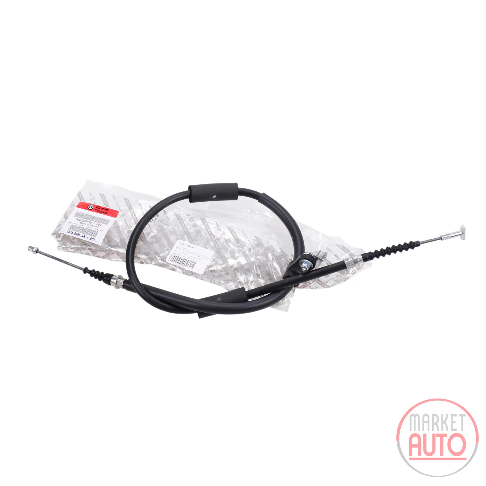 Handbrake cable original right L1=1196 L2=920 mm