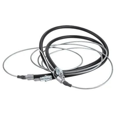 Handbrake cable ALKO axle L1=3650 L2=2 X 695 mm