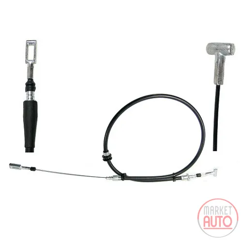 Handbrake cable rear L1=1415 L2=1060 mm