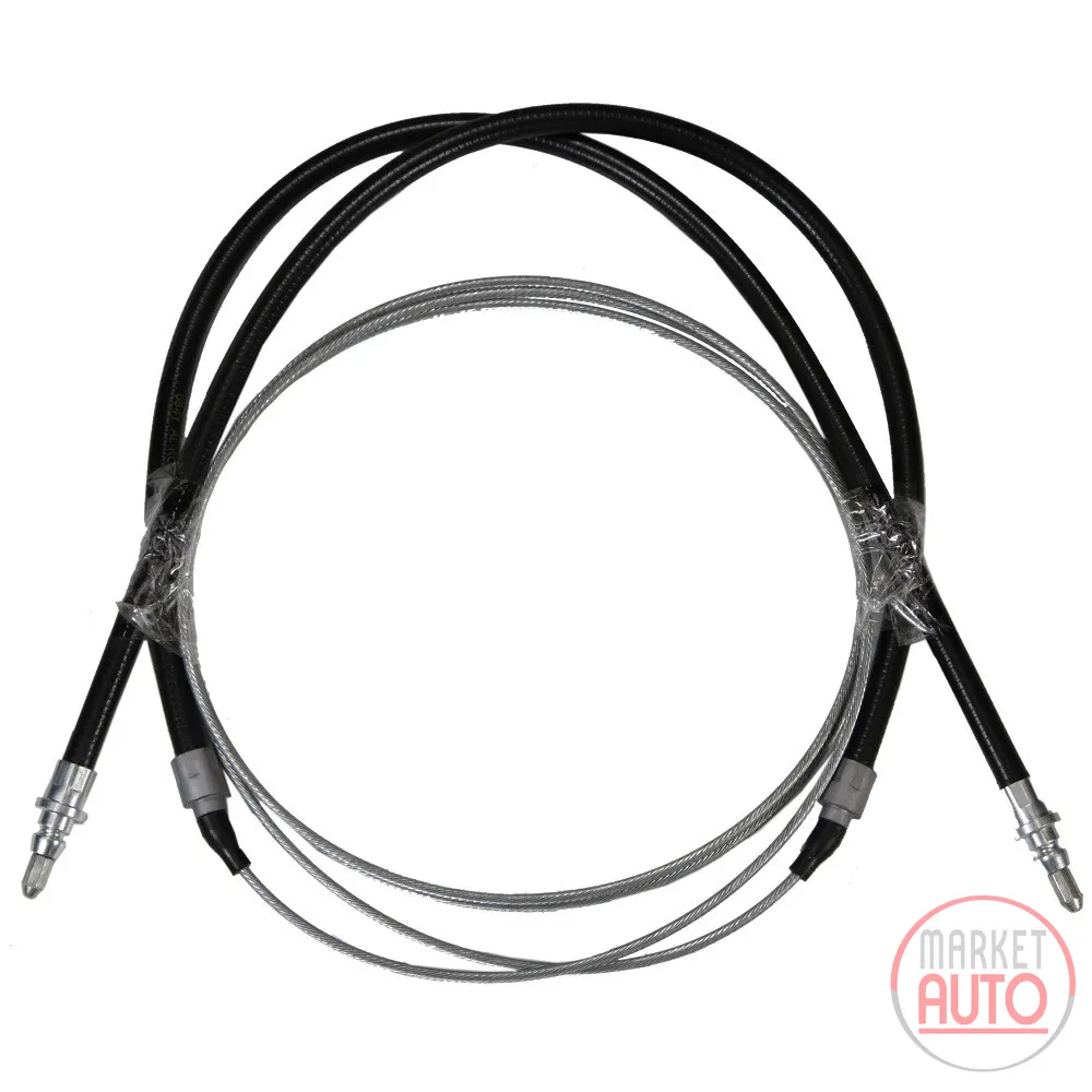 Handbrake cable ALKO axle L1=3450 L2=2 X 580 mm