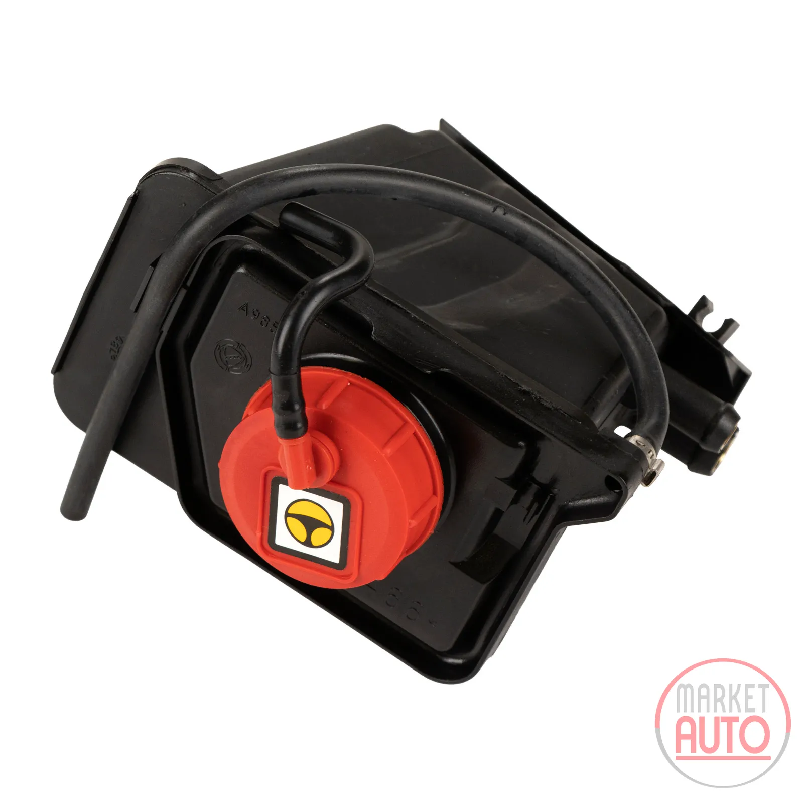 Power steering oil reservoir