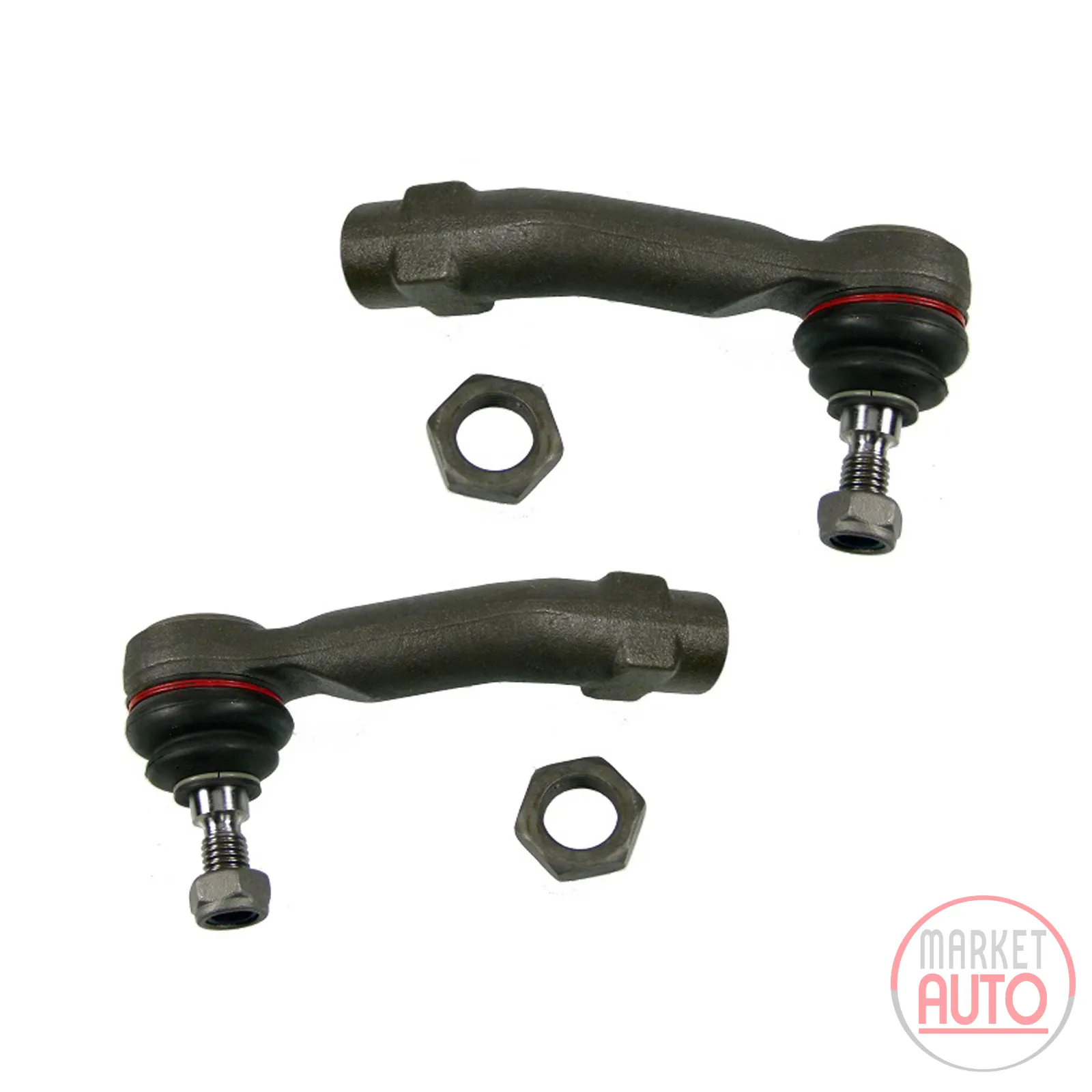 Set of tie rod ends right and left