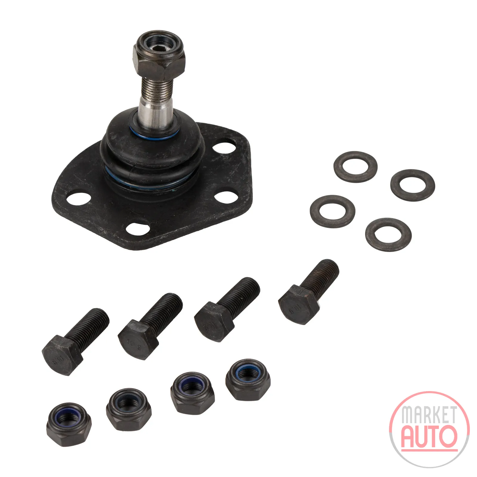 Support arm head 18.5-16 cone size without screws