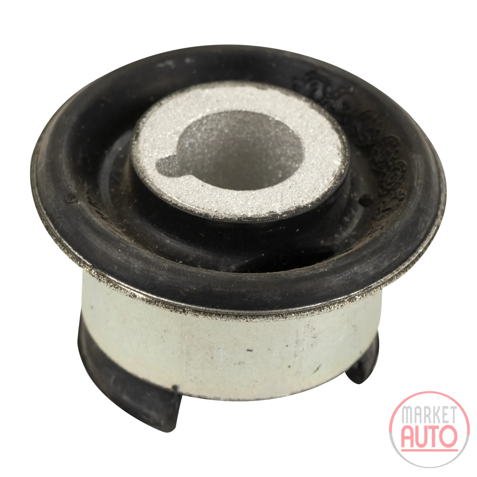 Silent bushing for front axle