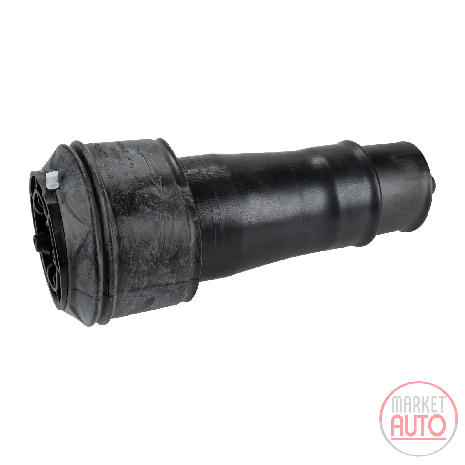 Bellows air suspension spring rear