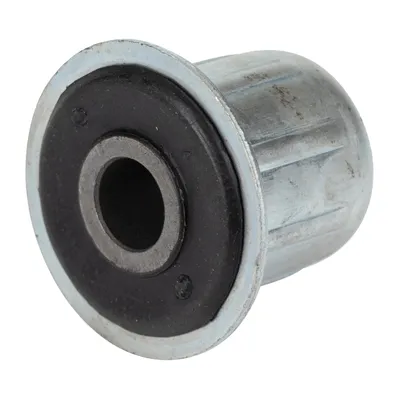 Rear leaf spring bushing, height: 46.5 mm, metal/rubber