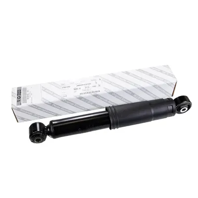 Rear shock absorber gas pressure