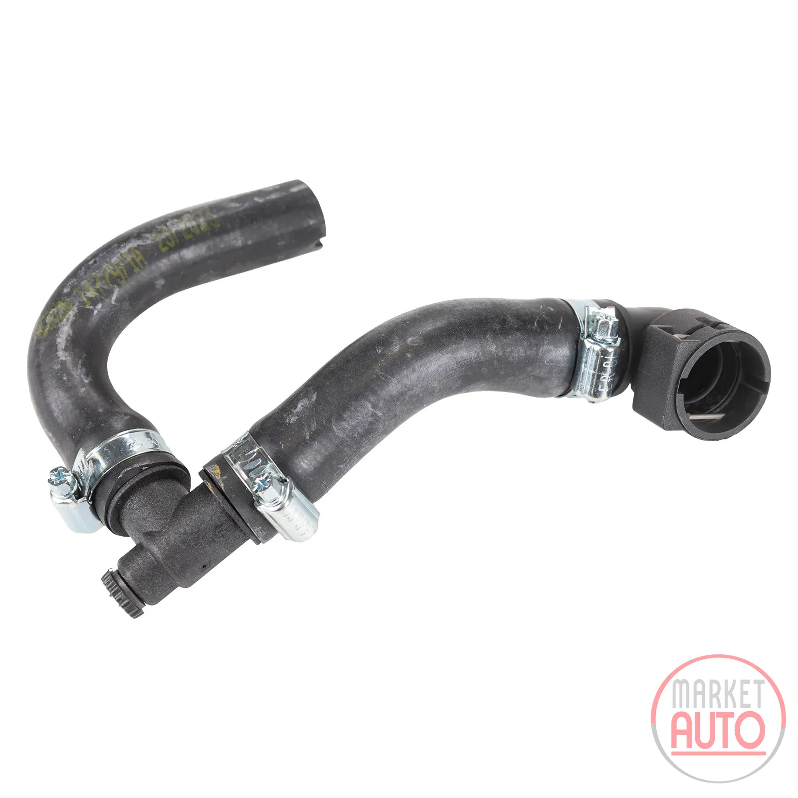 Heater hose outlet