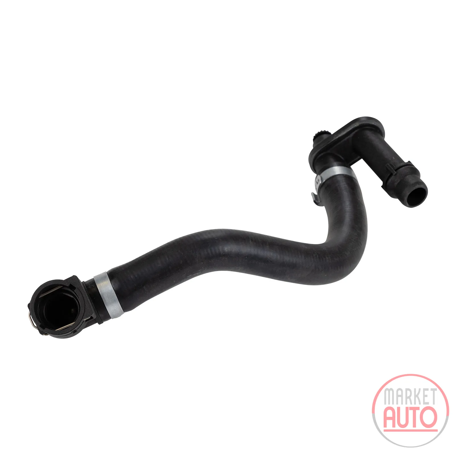 Heater hose outlet