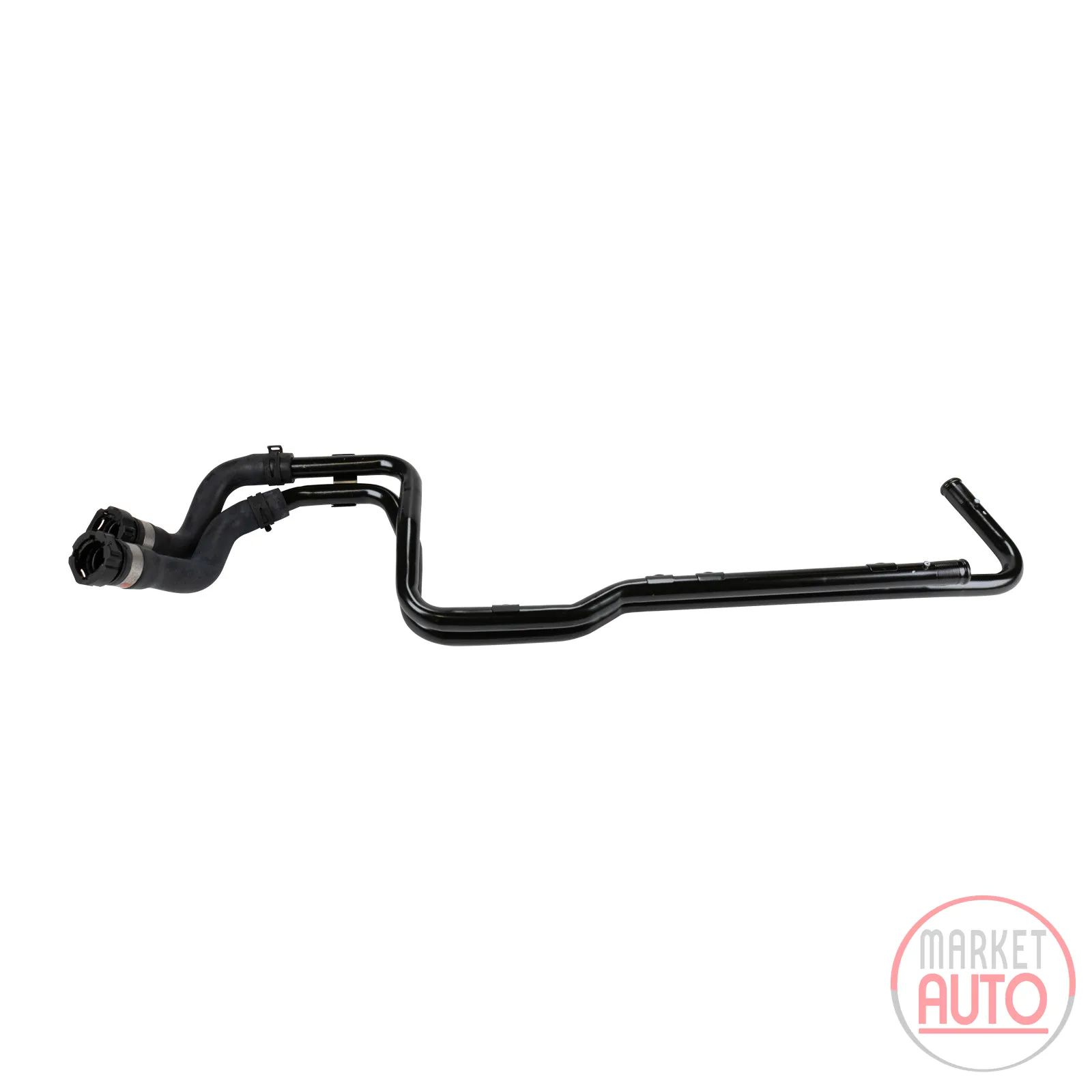 Heating hose auxiliary heating