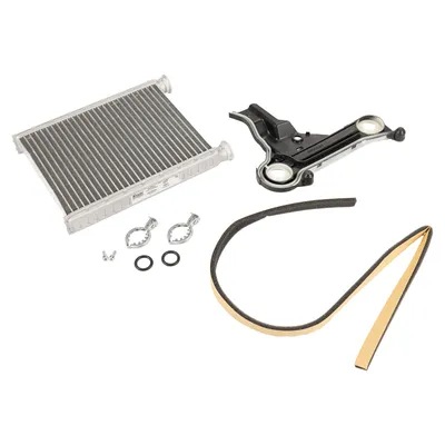 Heat exchanger interior heating