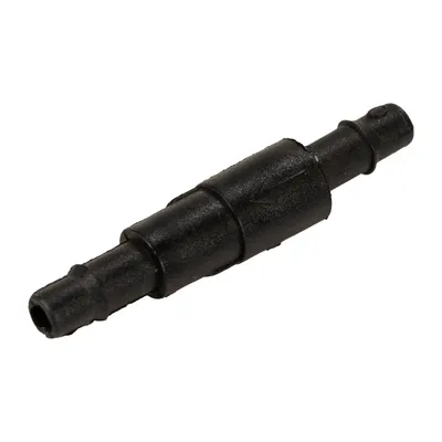Connector with valve wash nozzle 5 mm