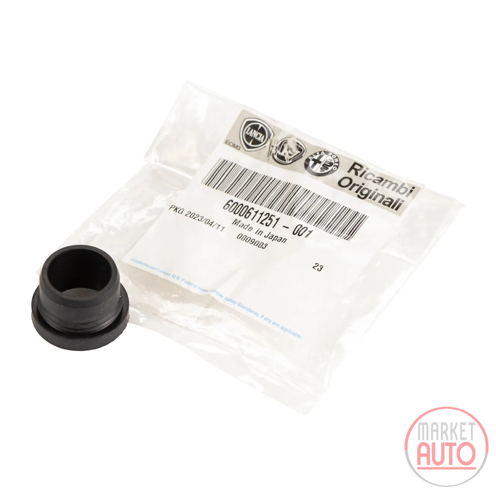 Sealing ring on the windscreen washer reservoir
