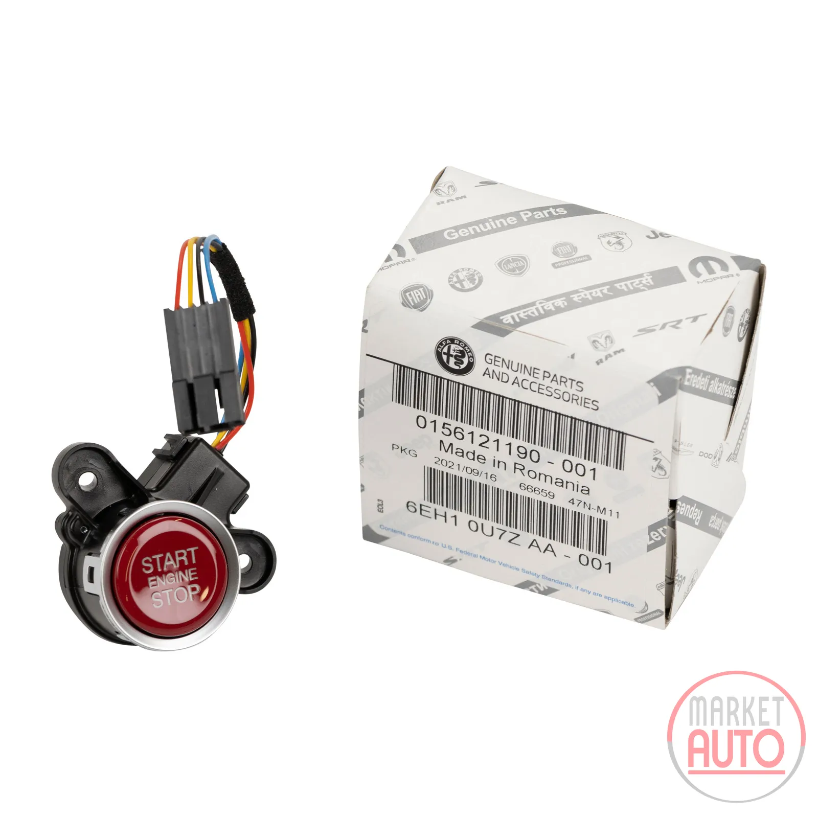 Start - Stop button ignition
