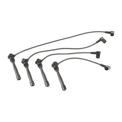 ignition cable set for block ignition coil