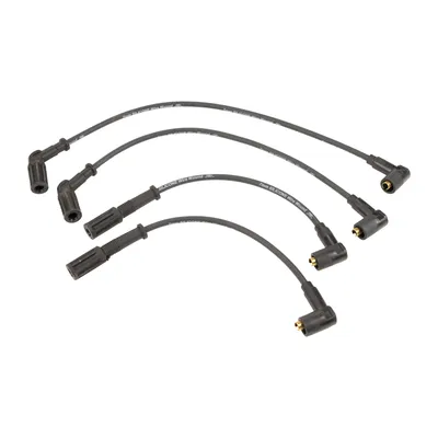 Ignition cable set for double ignition