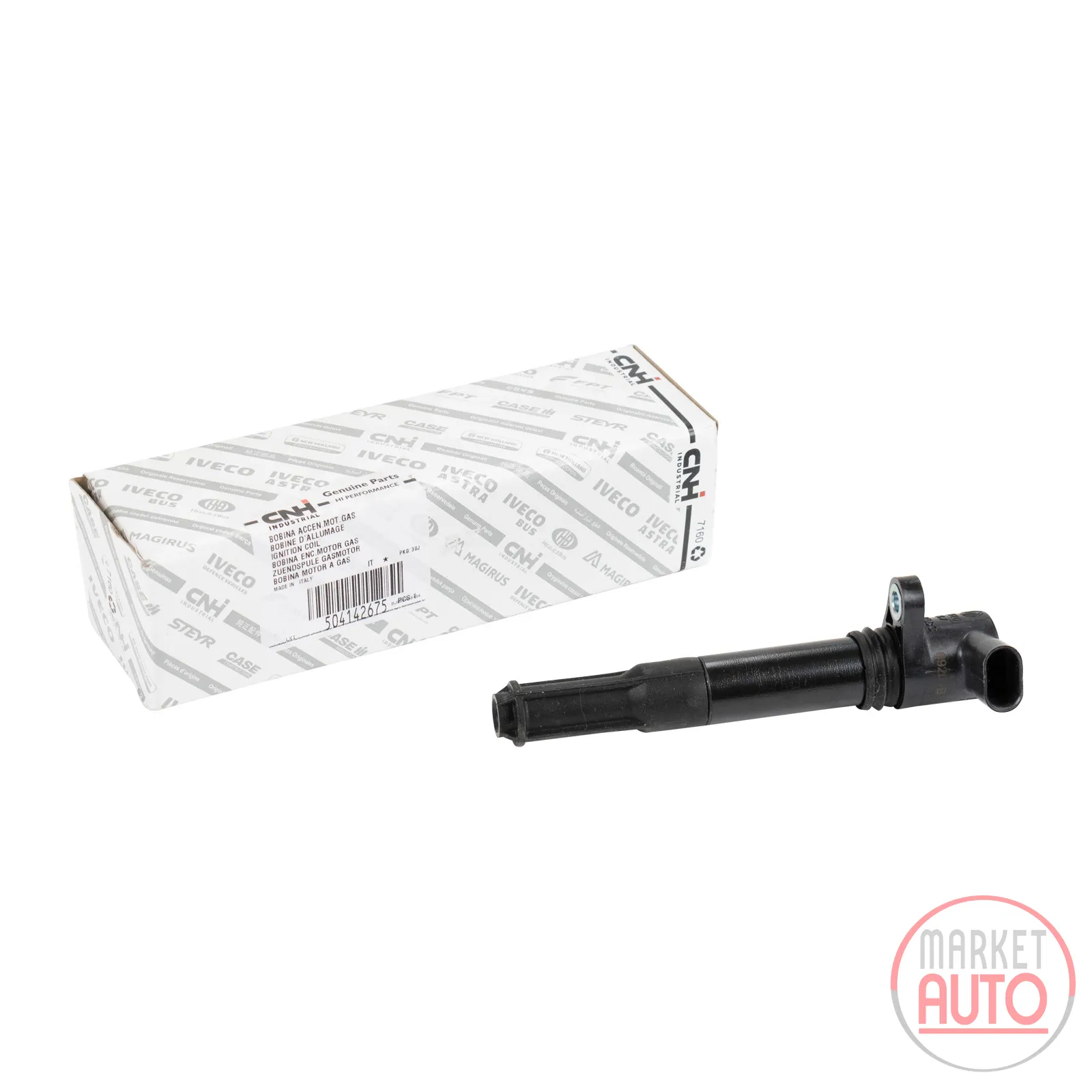 Ignition coil for single ignition