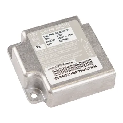 Control unit for the airbag in the knee area