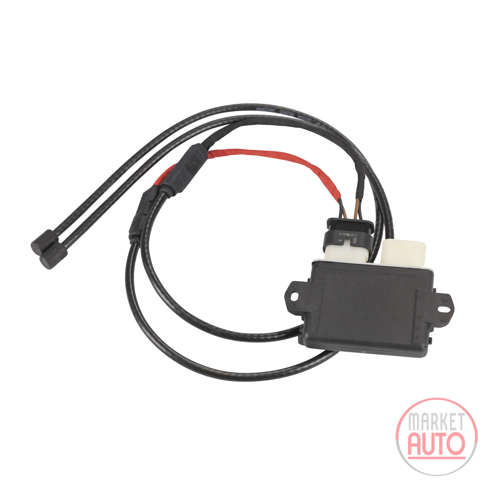 Control unit for the rear parking sensors