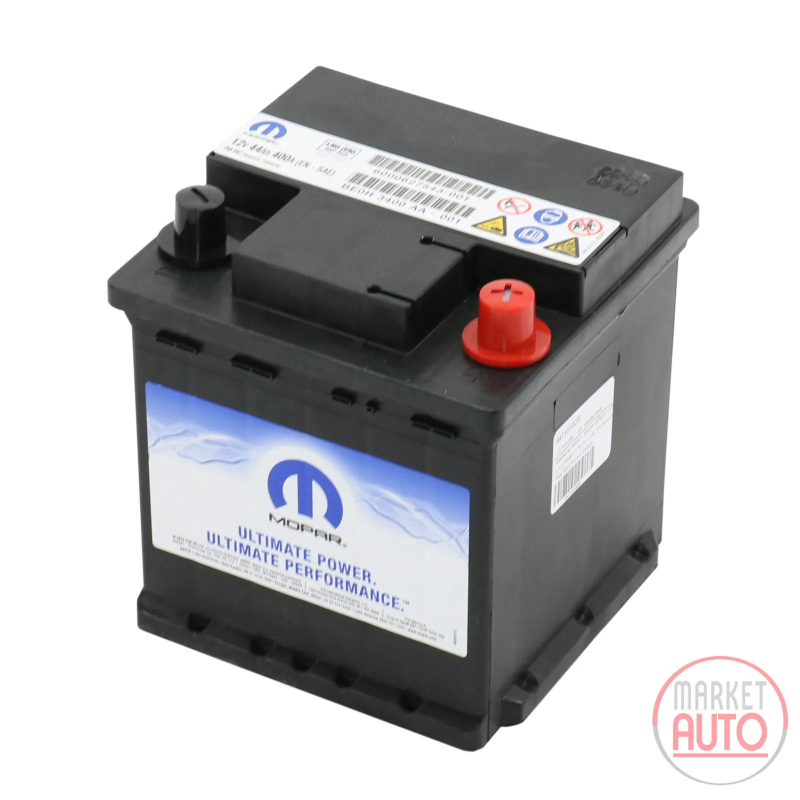Battery 44AH 400A (EN-SAE) GENUINE Fiat (OE 6000627543)