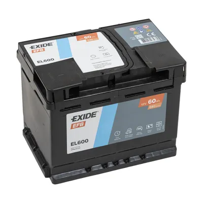 Battery 60AH 640A EFB EL600