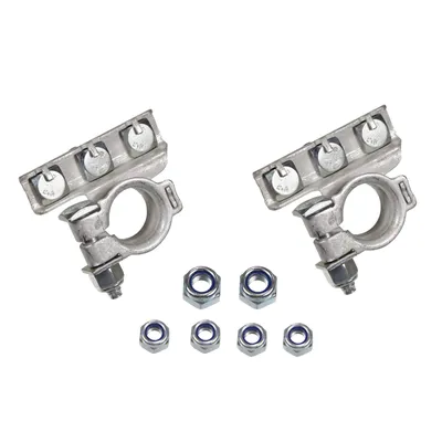 Battery - pole terminal set plus + minus -