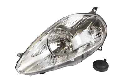 Headlight front left silver