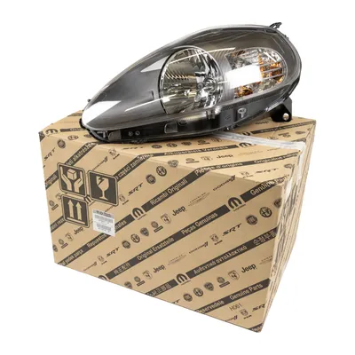 Headlight front left grey