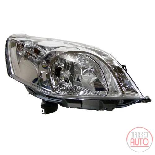 Headlight front right H4