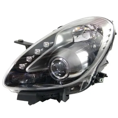Headlight front left H7 / H1 titanium