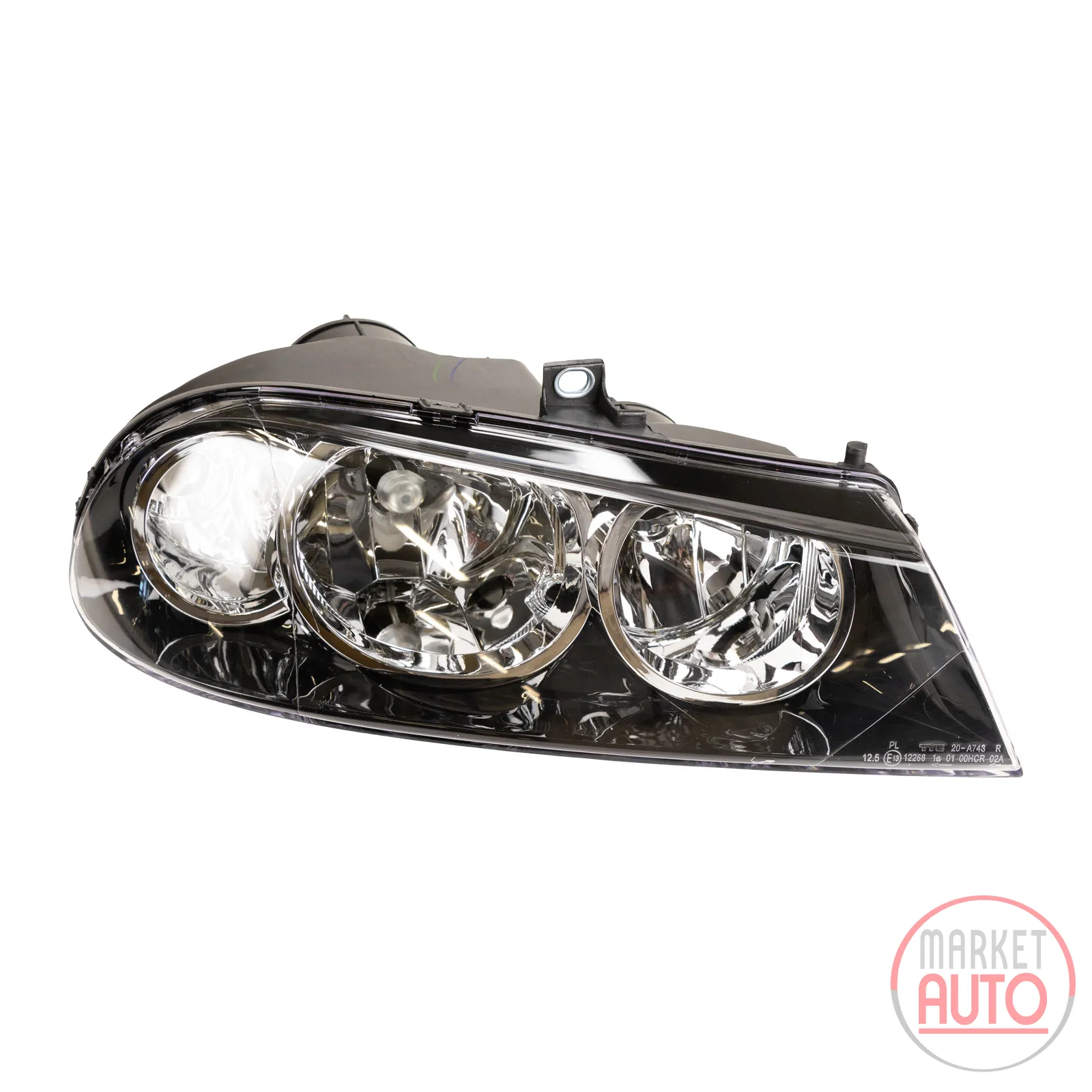 Headlight front right H7 H1