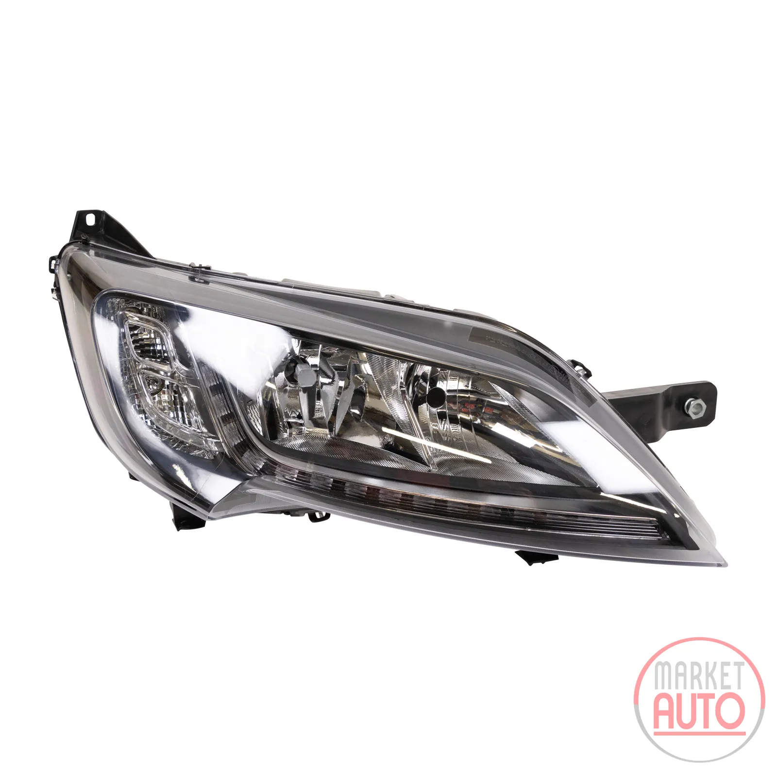Headlight black right from 2014 (without control unit)