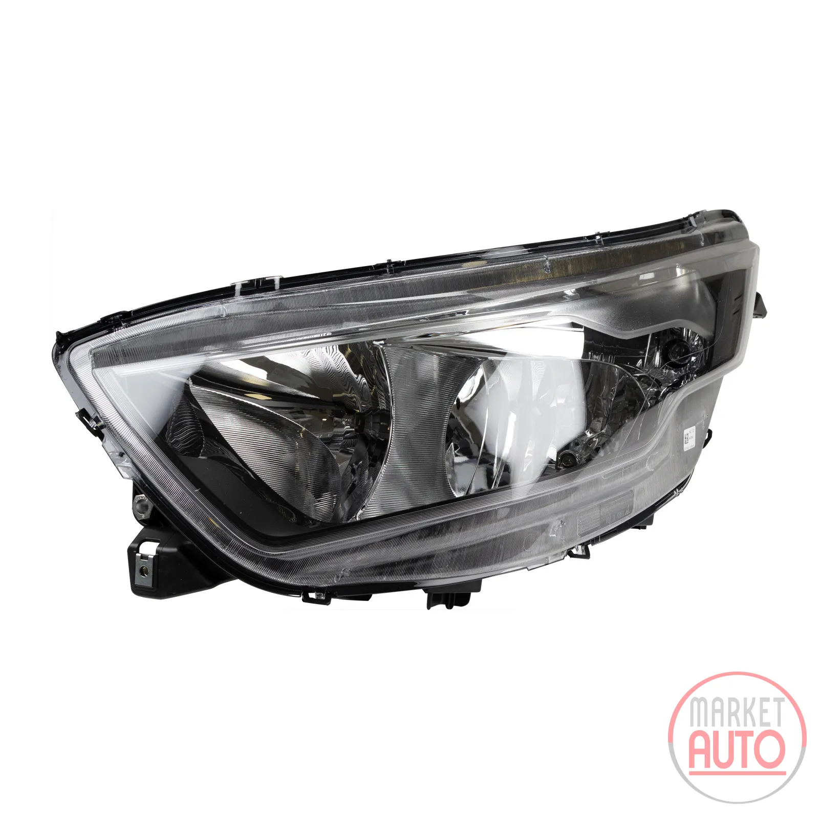 Headlight left complete
