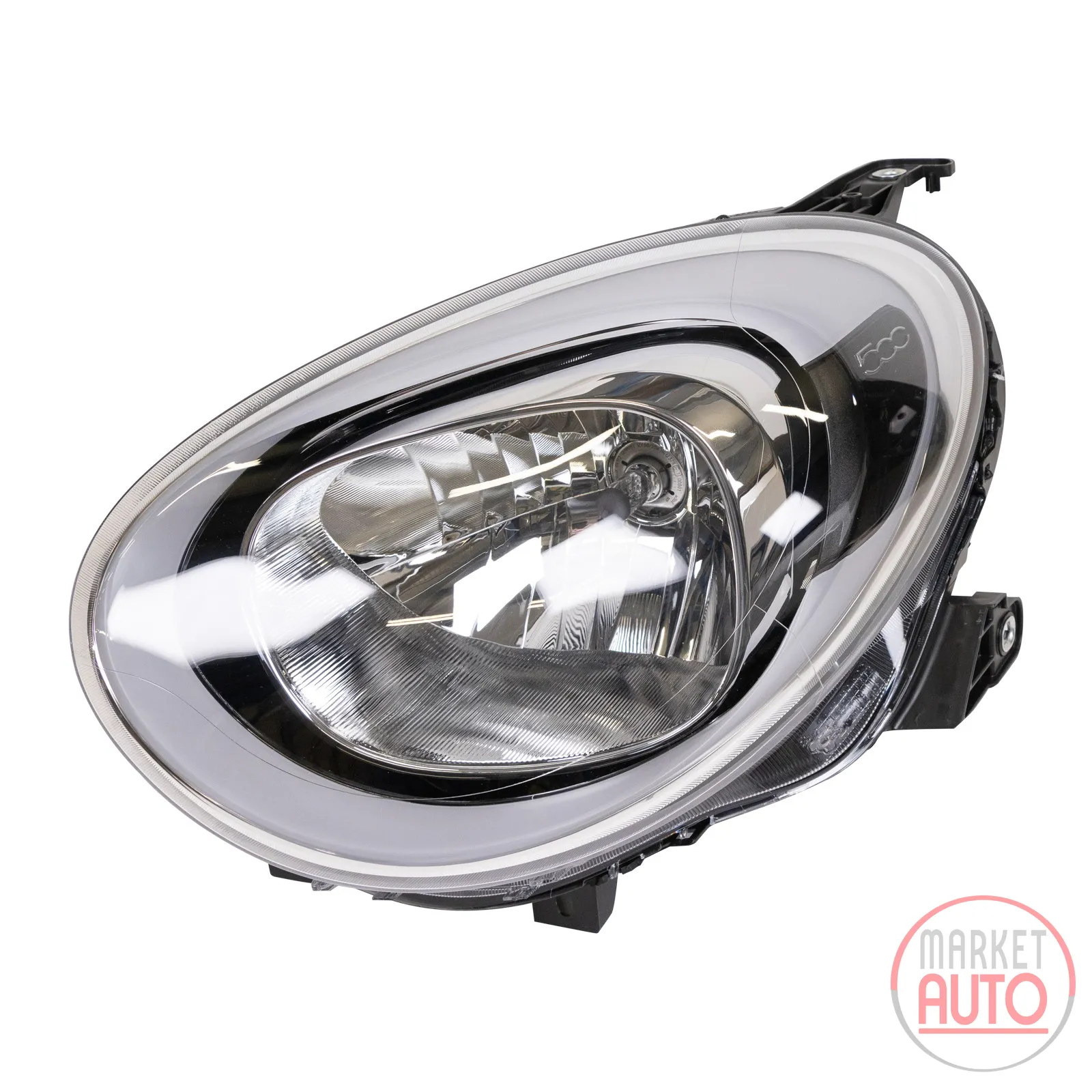 Headlight original complete left