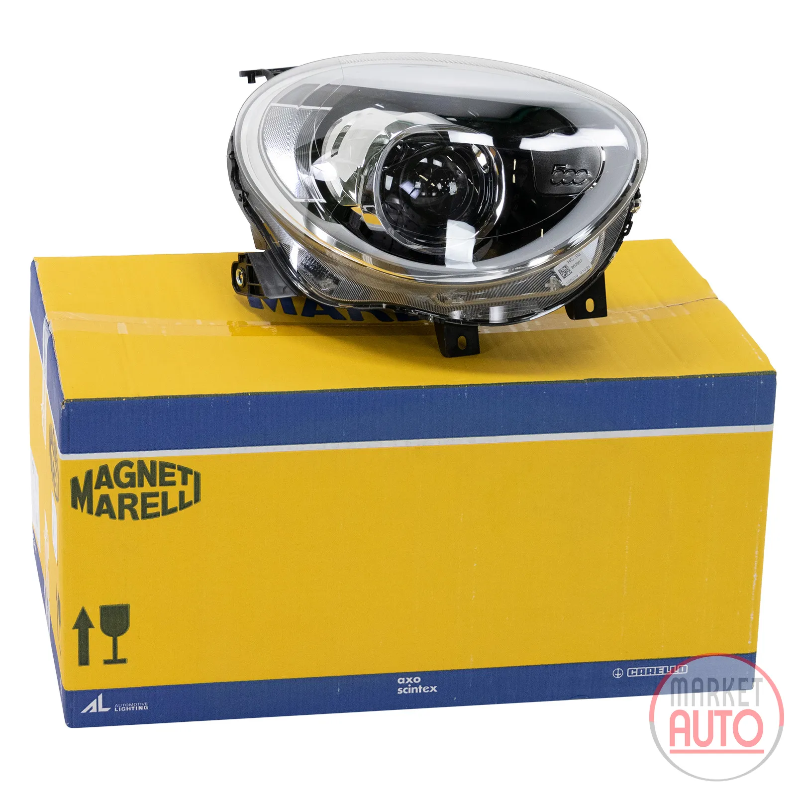 Headlight Xenon Magneti Marelli right