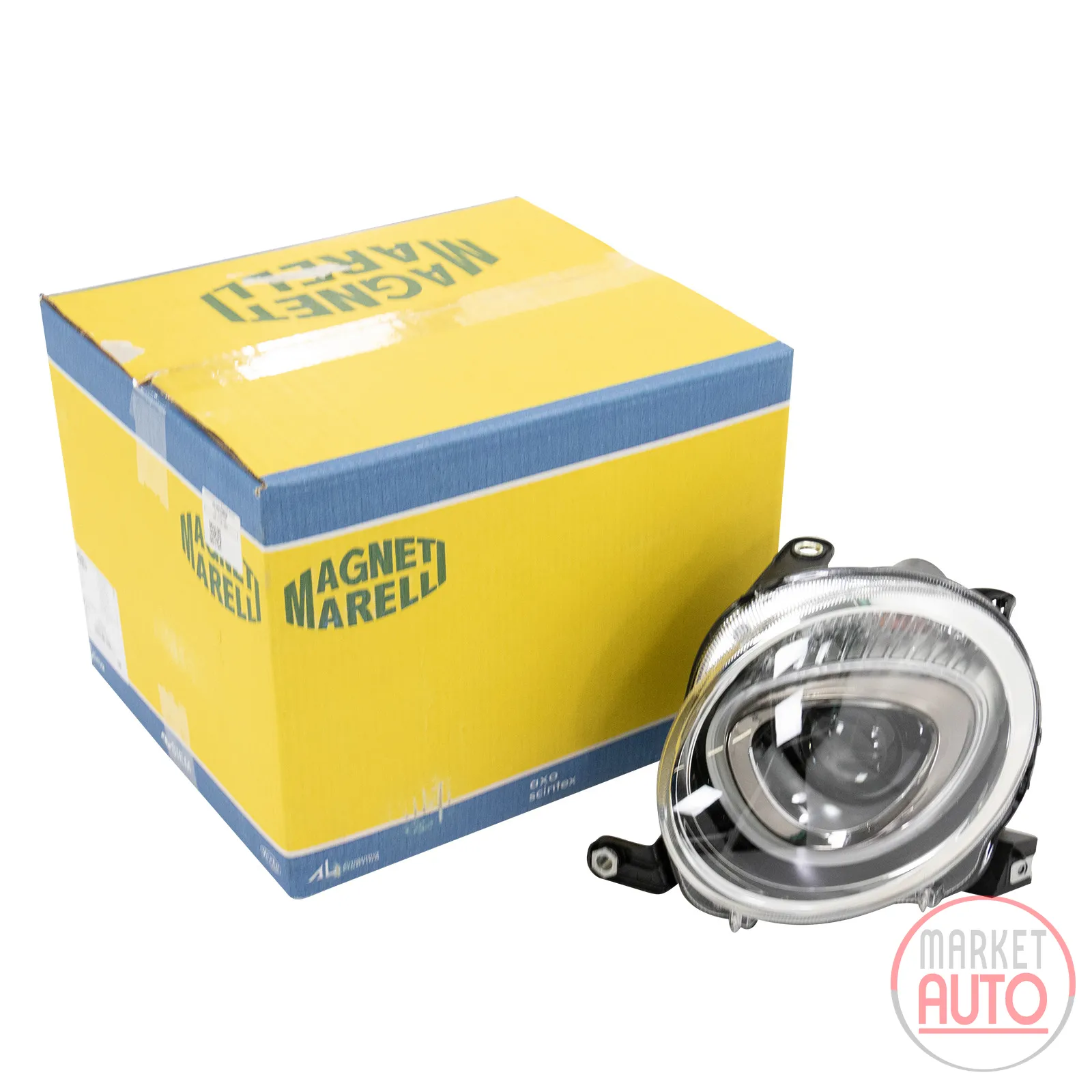 Headlight left Magneti Marelli