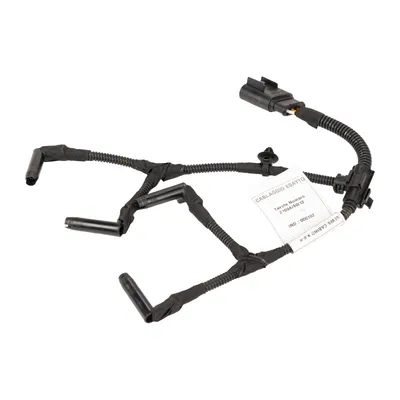 Cable harness for the glow plugs
