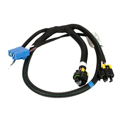 Cable harness for the fan wheel