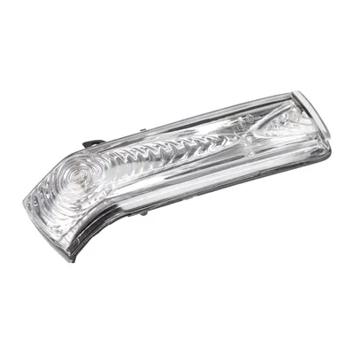 Indicator cap right white in mirror
