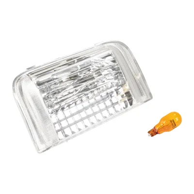 Indicator cap left in the mirror for 16 watt indicator including bulb