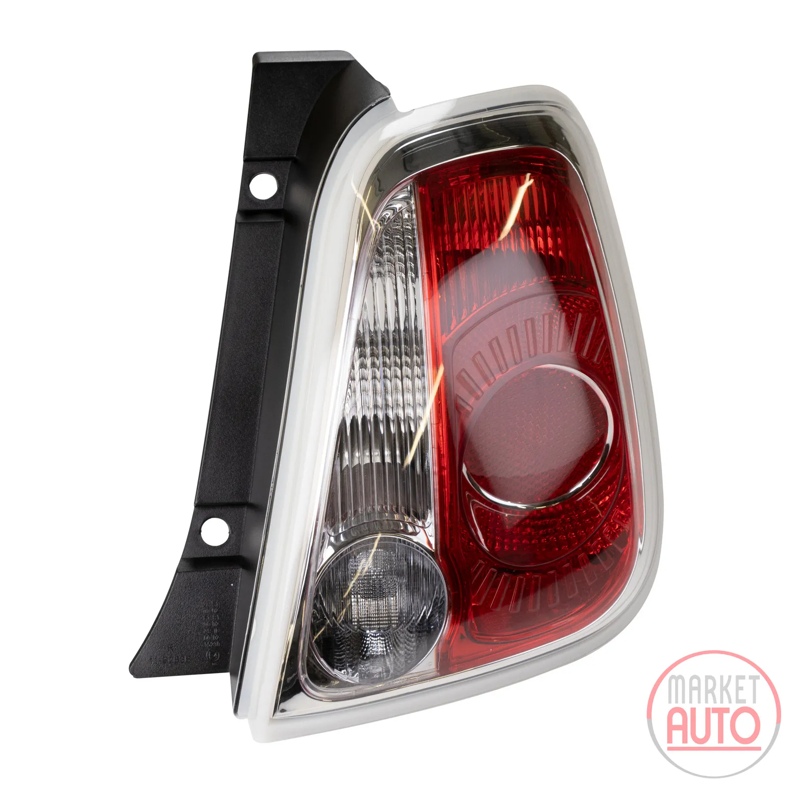 Right tail light white border