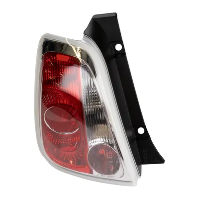 Tail light left white border