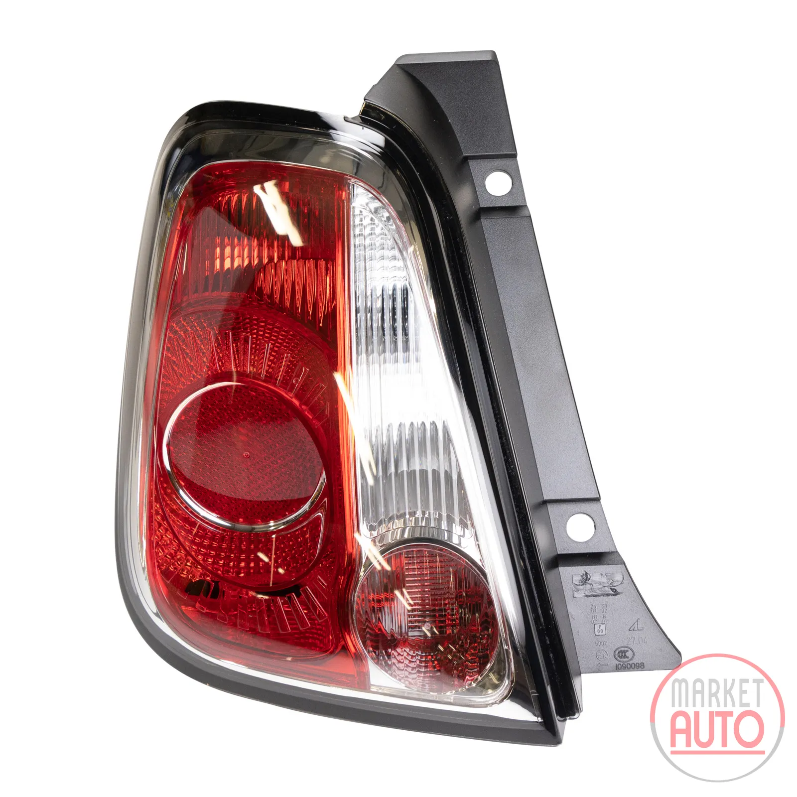 Tail light left black border Magneti Marelli