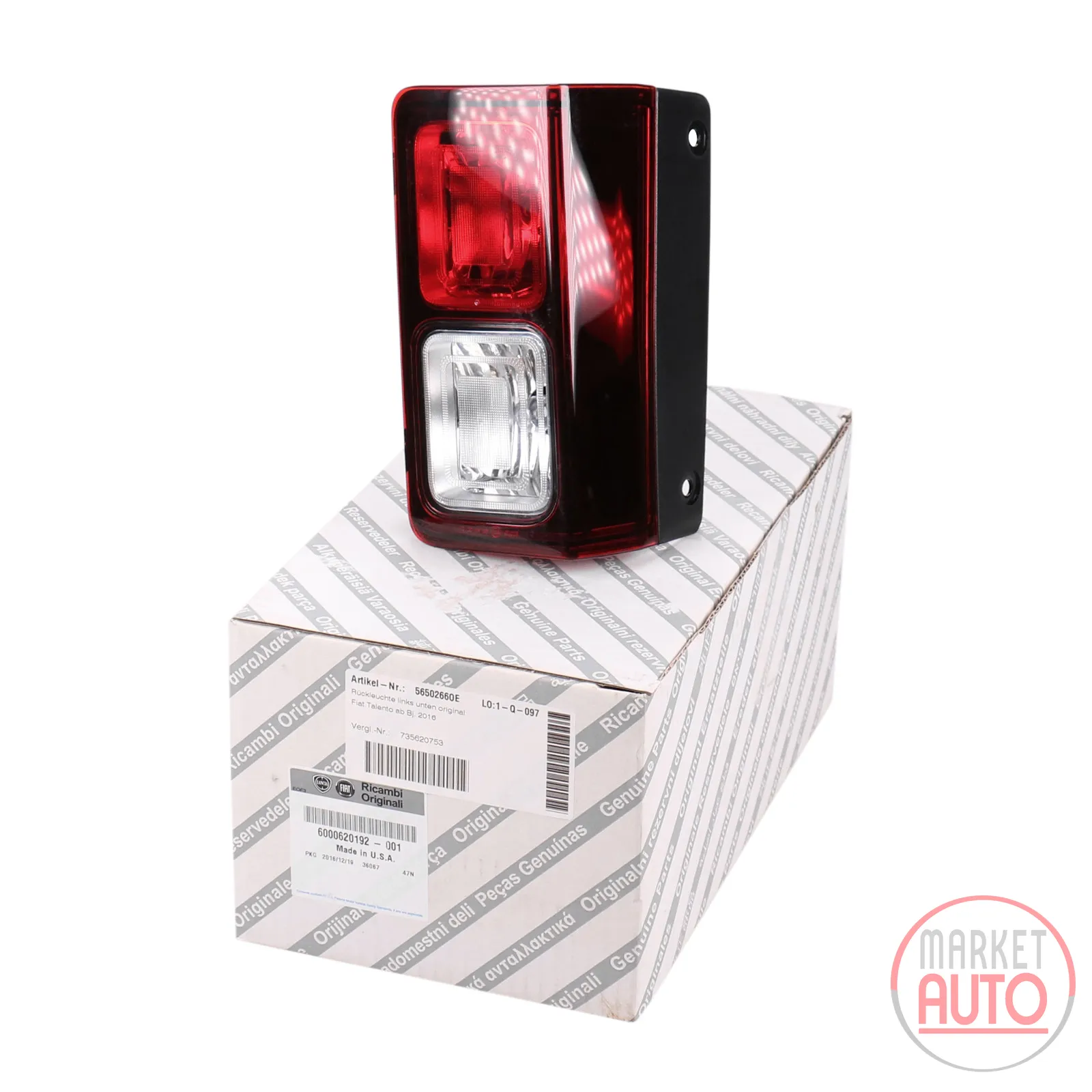Rear light bottom left original