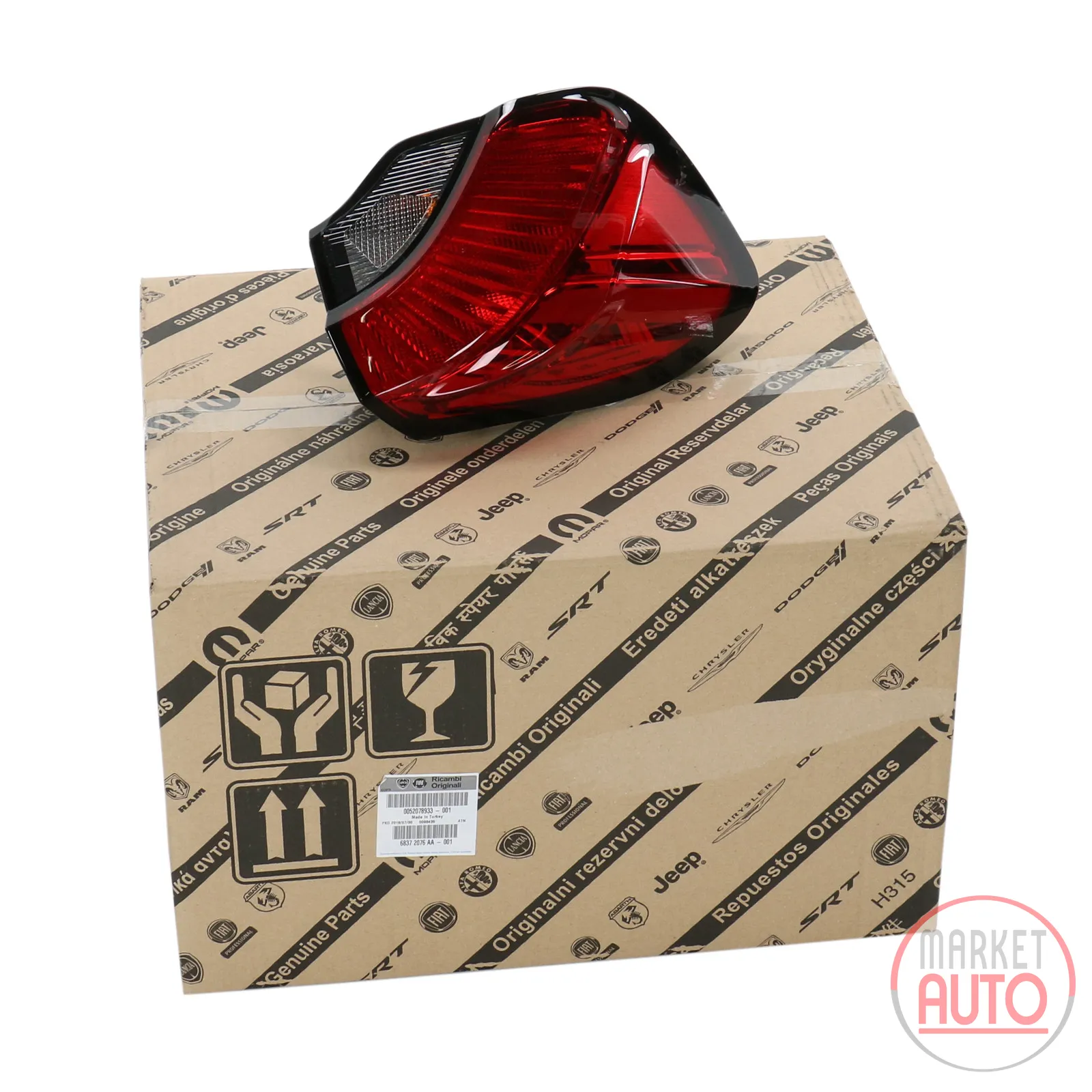 Tail light rear outside left