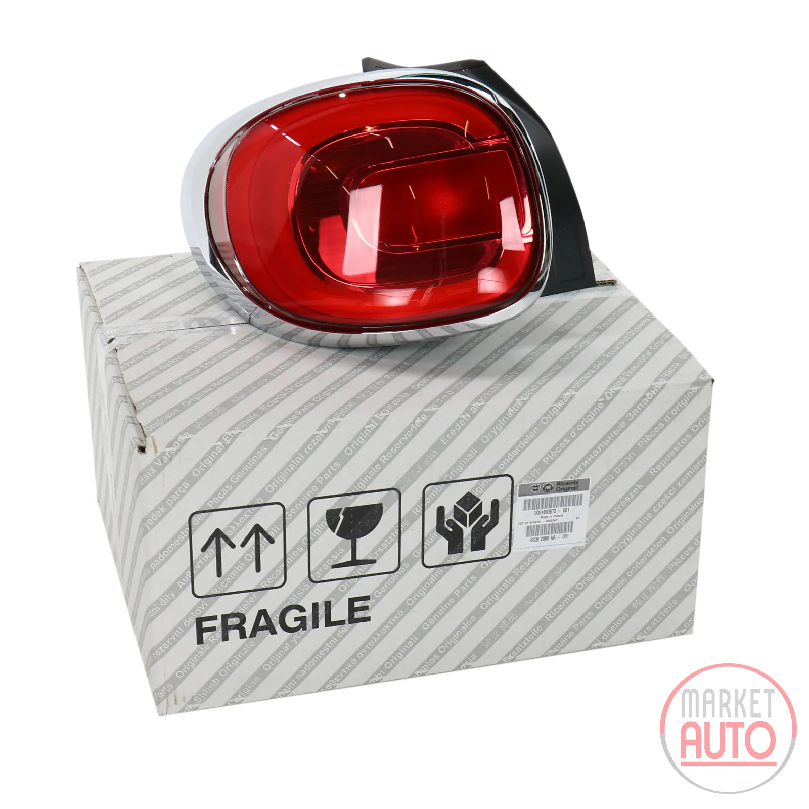 R ecklicht left, rear light