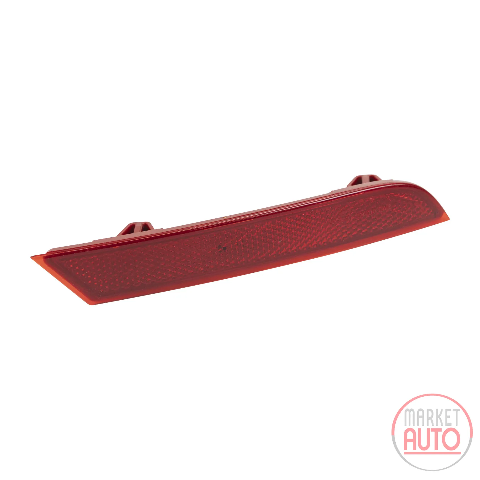 reflector on the rear bumper on the right