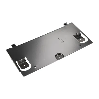 Rear license plate holder