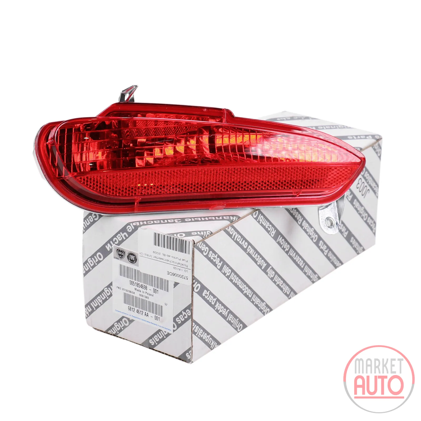 Rear fog light left original