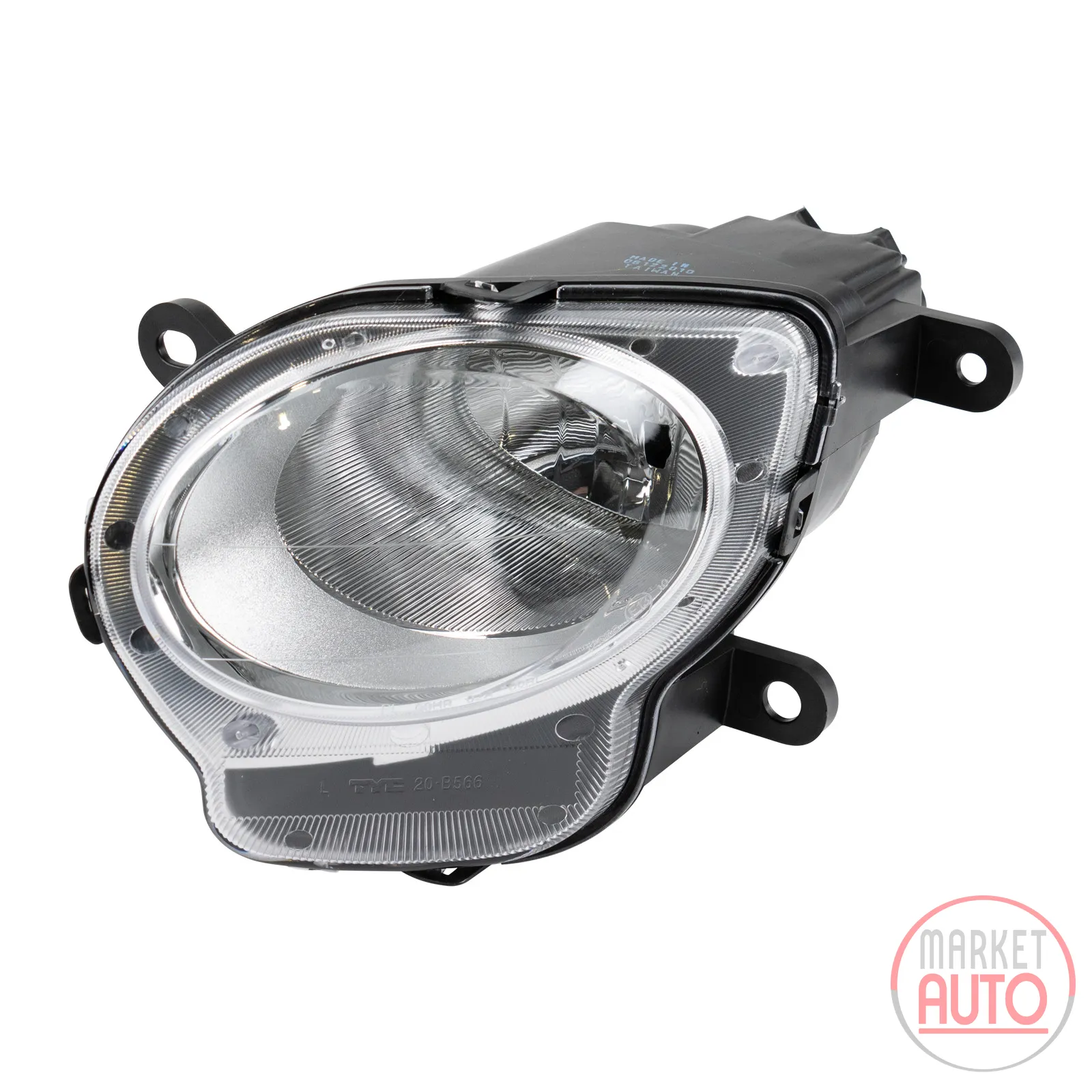 High beam daytime running light left